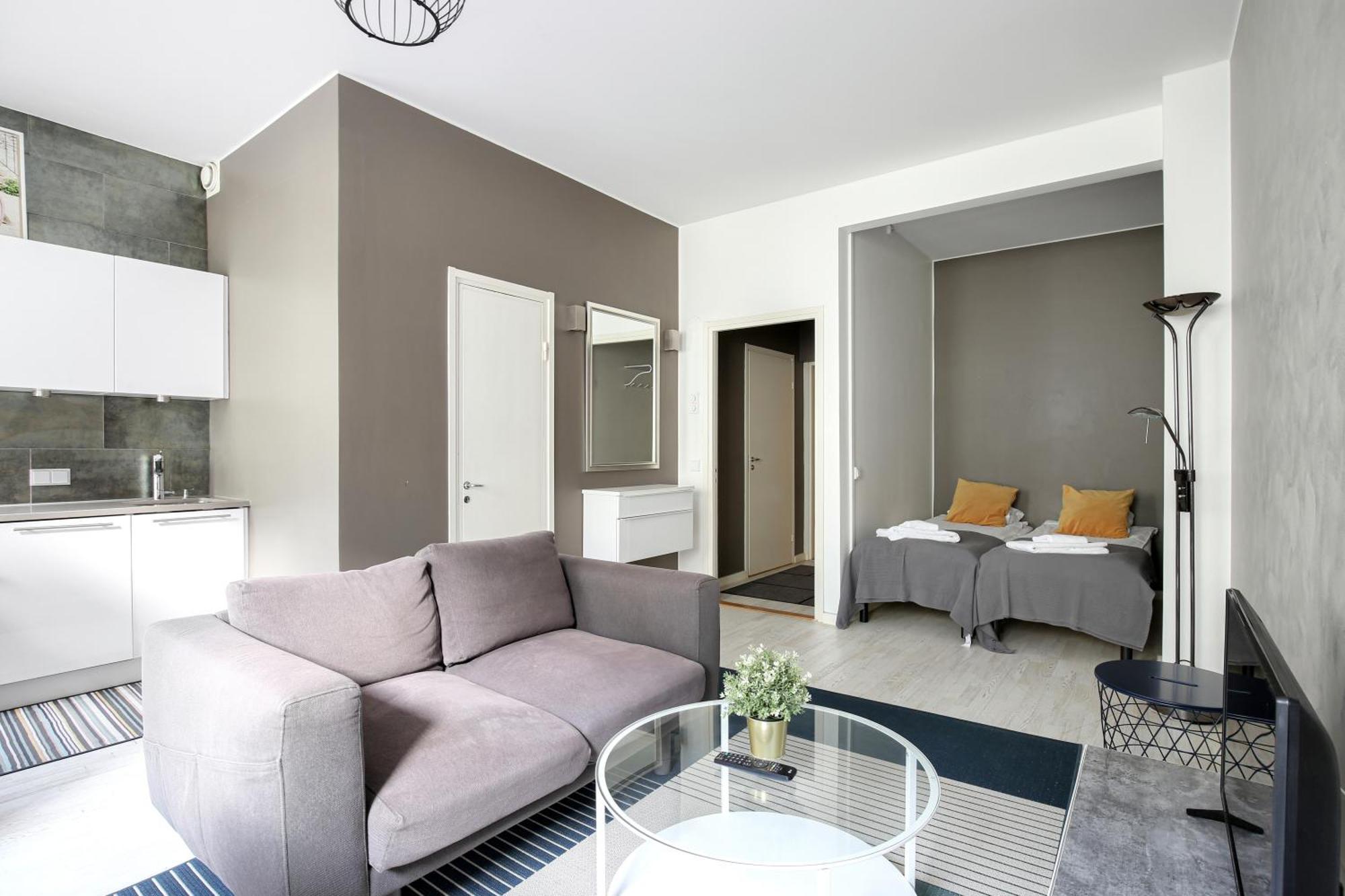 Kotimaailma Apartments Kamppi - Studio For 2 Helsinki Bagian luar foto